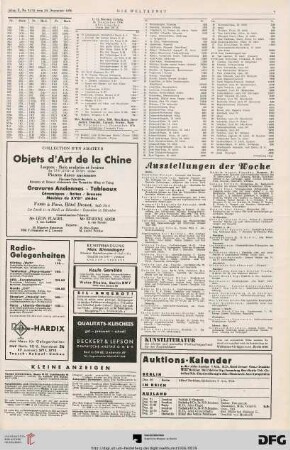 Nr. 51/52 (20. Dez. 1936), S. 5: Preisberichte