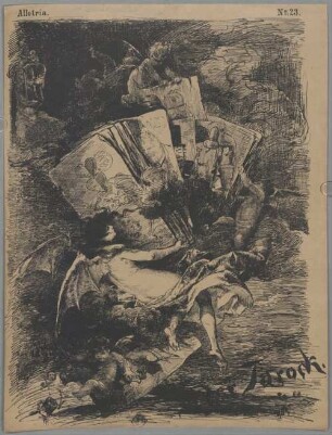 Allotria : Kneipzeitung. 23. [ca. 1878]