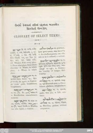 [...] Glossary Of Select Terms.