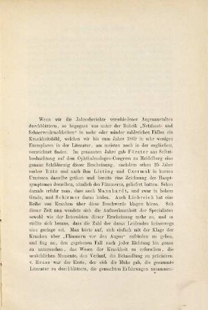 Zur Casuistik des sog. Flimmerskotoms : Inaug. Diss.