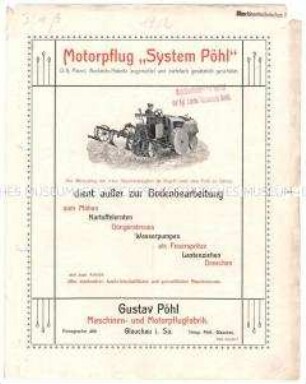 Motorpflüge