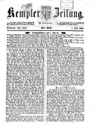 Kemptner Zeitung. 1863,2 = Jg. 80