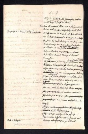 Handschriftliches Schreiben biografische Daten Jäger