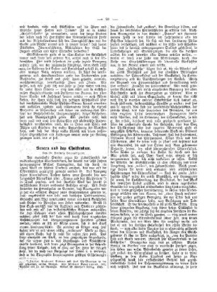 Seneca und das Christentum