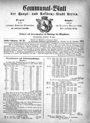 1864,39: No. 39, 25. September 1864