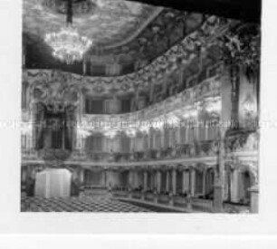 Zuschauerraum des Münchner Residenztheaters