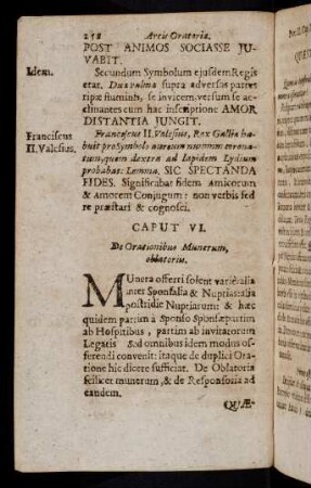 258-284, Caput VI