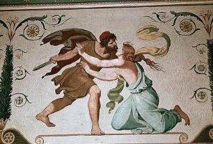 Krieger und Frau