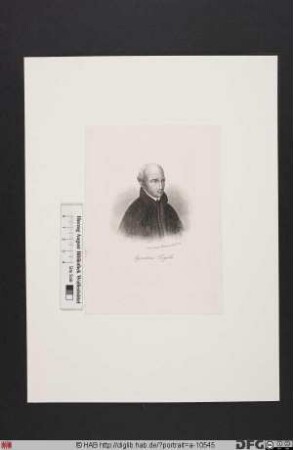 Bildnis hl. Ignatius von Loyola (eig. Iñigo López Oñaz y Loyola)