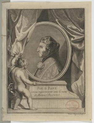 Bildnis des Papst Pius II.