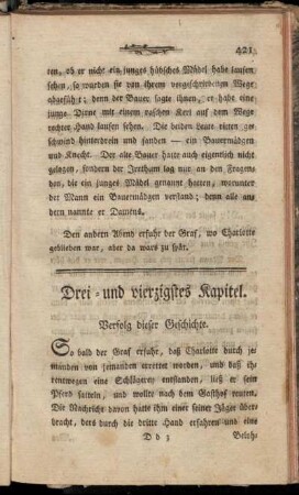 Drei- und vierzigstes Kapitel. Verfolg dieser Geschichte.