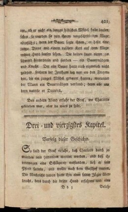 Drei- und vierzigstes Kapitel. Verfolg dieser Geschichte.