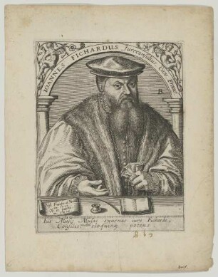 Bildnis des Ioannes Fichardus