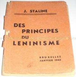 Veröffentlichung über grundlegende Fragen des Leninismus