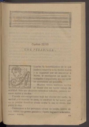 Capítulo XLVIII - Una pesadilla...