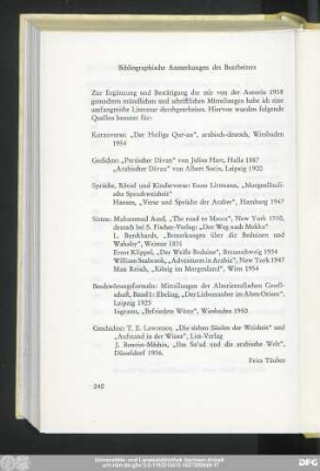 Bibliographische Anmerkungen des Bearbeiters