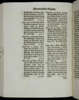 1698. den 7. Januar. - 1713. den 22. Decembr.