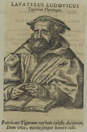 Bildnis des Lavaterus Ludovicus