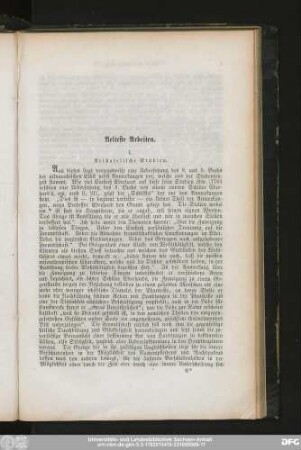 1. Aristotelische Studien.