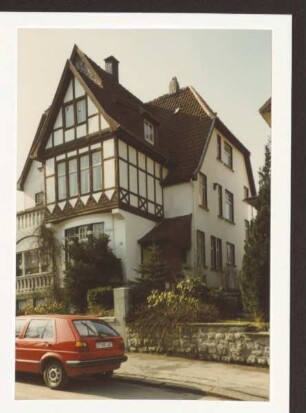 Bülowstraße Nr. 13, Außenansicht. Detmold. Bülowstr. Papierabzug
