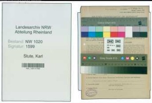 Entnazifizierung Karl Stute , geb. 03.04.1912 (Ingenieur)