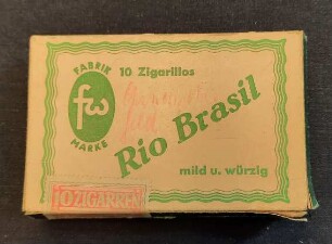 Zigarrenschachtel / Rio Brasil, mild u. würzig