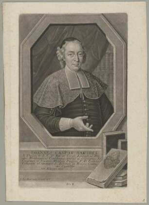 Bildnis des Ioannes Caspar Barthel