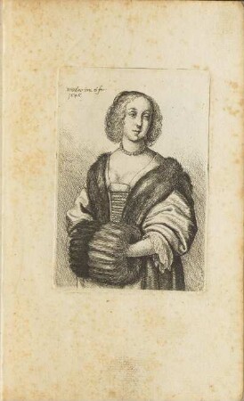 Illustration 1: Frau mit Muff
