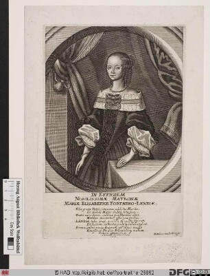 Bildnis Maria Elisabeth Lenz, geb. Portner