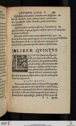 Liber quintus