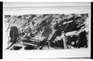 Kleinbildnegativ: Ausstellung Harald Hoffmann de Vere, Galerie Pfeiffenberger, 1985