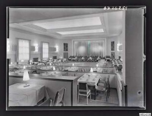 Kulturhaus, Terassensaal, Vorhang zu, Foto 1967