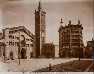 Kathedrale und Baptisterium, Parma