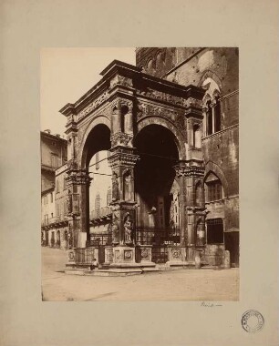 Palazzo Pubblico, Siena: Eingangsportikus