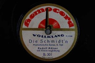 Die Schmidt'n : Humoristische Szene, II. Teil