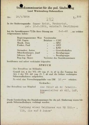 Sauer, Friedrich