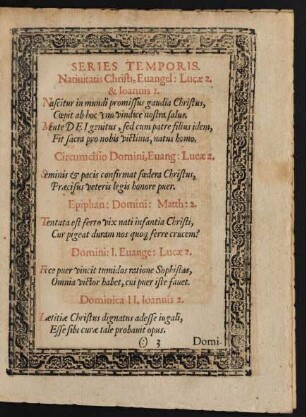 Series Temporis.