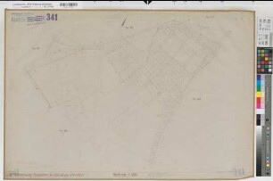 Emsdetten (Emsdetten), Umlegung Emsdetten, Schätzungsriß Flur 18,3