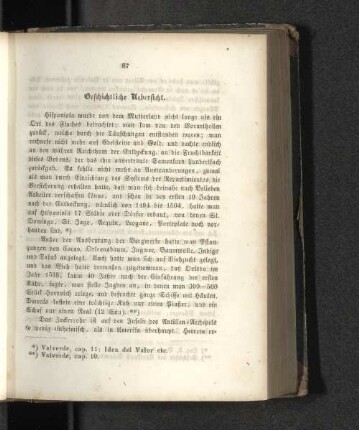 Geschichtliche Uebersicht
