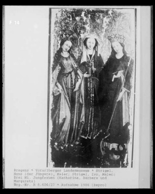 Drei Heilige Jungfrauen (Katharina, Barbara und Margareta)