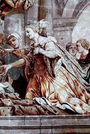 Die Königin von Saba vor Salomon
