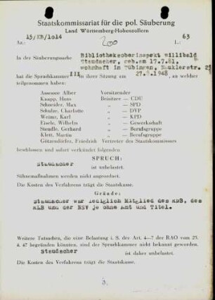 Staudacher, Willibald