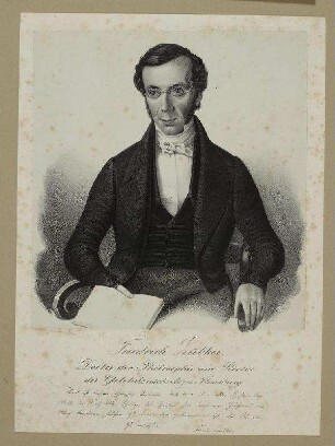 Bildnis von Friedrich Heinrich Christian Lübker (1811-1867)