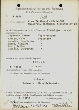 Voith, Anna