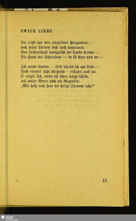 Ewige Liebe