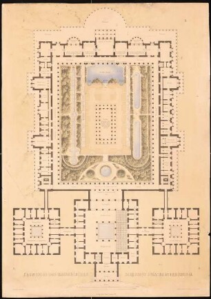 Schloss Orianda, Krim: Grundrisse des Schlosses