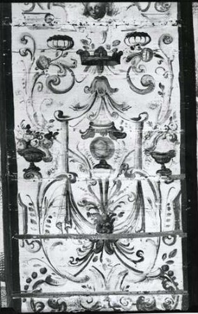 Wandmalereien "Grottesken" in der Annenkapelle der Trinitatiskirche Danzig