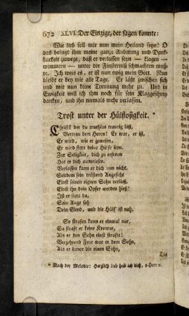672-674, Trost unter der Huelflosigkeit