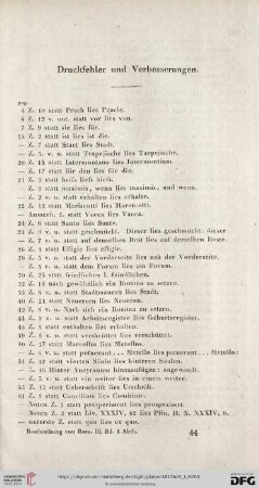 Druckfehler und Verbesserungen