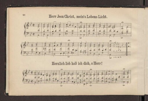 Herzlich lieb hab' ich dich, o Herr!